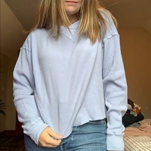 Brandy Melville Cropped Shirt